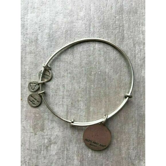 ALEX AND ANI (+) Positive Energy Bracelet ~7 Seven Swords~Tree Silver Adjustable - Picture 2 of 4